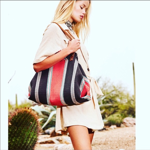 Free People Handbags - Free People Woven Tote NWT
